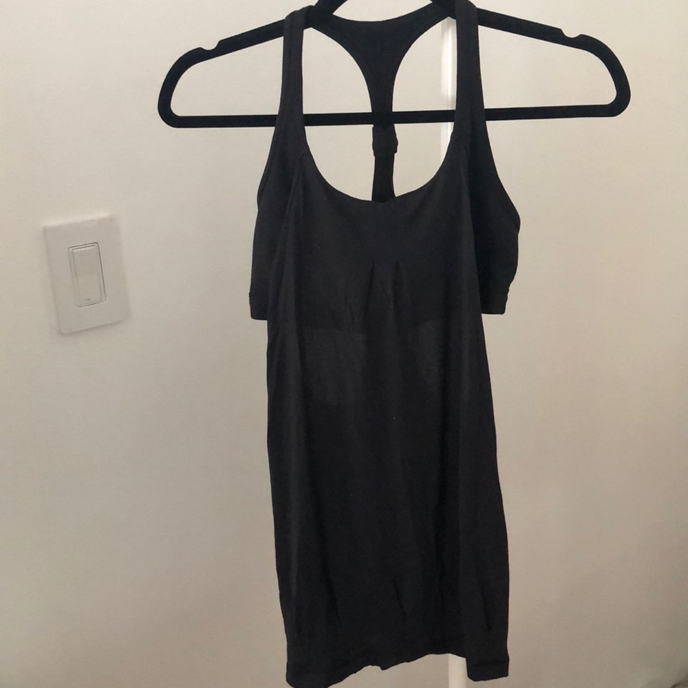 Lululemon black practice freely tank